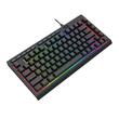 Tastatura gaming Redragon Crescent neagra iluminare RGB