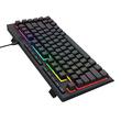 Tastatura gaming Redragon Crescent neagra iluminare RGB