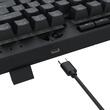 Tastatura gaming Redragon Crescent neagra iluminare RGB