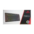 Tastatura gaming Bluetooth cu fir si wireless Redragon Crescent Pro neagra iluminare RGB