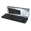 Tastatura gaming Bluetooth cu fir si wireless Redragon Volcano neagra iluminare RGB