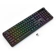Tastatura gaming Bluetooth cu fir si wireless Redragon Volcano neagra iluminare RGB