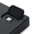 Tastatura gaming Bluetooth cu fir si wireless Redragon Aria Pro alba iluminare RGB cu display