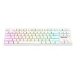 Redragon Anubis RGB White Mechanical Keyboard Brown Switch