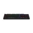 Tastatura gaming mecanica Redragon Mitra neagra iluminare RGB switch-uri rosii