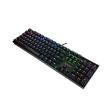Tastatura gaming mecanica Redragon Mitra neagra iluminare RGB switch-uri rosii