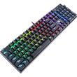 Tastatura gaming mecanica Redragon Devarajas neagra iluminare RGB switch-uri rosii