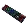 Tastatura gaming mecanica Redragon Devarajas neagra iluminare RGB