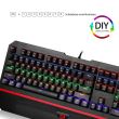 Tastatura mecanica Redragon Andromeda Rainbow LED