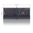Tastatura mecanica Redragon Rahu RGB neagra