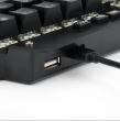 Tastatura gaming One-hand Redragon Ida neagra iluminare RGB			