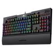 Tastatura gaming mecanica Redragon Brahma neagra iluminare RGB			