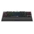 Tastatura gaming mecanica Redragon Broadsword neagra iluminare RGB			