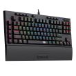 Tastatura gaming mecanica Redragon Broadsword neagra iluminare RGB			