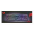 Tastatura gaming mecanica Redragon Amsa Pro iluminare RGB neagra switch-uri albastre