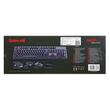 Tastatura gaming mecanica Redragon Amsa Pro iluminare RGB neagra switch-uri albastre