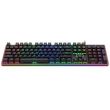 Tastatura gaming mecanica Redragon Ratri iluminare RGB neagra switch-uri albastre