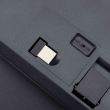 Tastatura gaming wireless si cu fir mecanica Redragon Knight neagra iluminare RGB