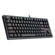 Tastatura gaming Bluetooth cu fir si wireless Redragon Karma neagra iluminare RGB switch-uri albastre
