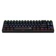 Tastatura gaming wireless si cu fir Redragon Deimos neagra iluminare RGB switch-uri albastre