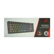 Tastatura gaming wireless si cu fir Redragon Deimos neagra iluminare RGB switch-uri rosii