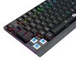 Tastatura gaming mecanica Bluetooth si cu fir Redragon DragonWarrior neagra iluminare RGB