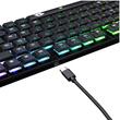 Tastatura gaming mecanica Bluetooth si cu fir Redragon DragonWarrior neagra iluminare RGB
