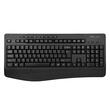 Tastatura wireless Delux K6060G neagra