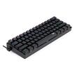 Tastatura gaming mecanica Redragon Lakshmi neagra iluminare Rainbow switch-uri rosii