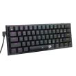 Tastatura gaming mecanica Redragon Anivia neagra iluminare RGB switch-uri rosii