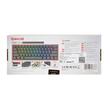 Tastatura gaming mecanica Redragon Fizz neagra iluminare RGB switch-uri rosii