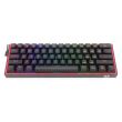 Tastatura gaming mecanica Redragon Fizz neagra iluminare RGB switch-uri rosii