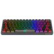 Tastatura gaming mecanica Redragon Fizz transparenta iluminare RGB switch-uri transparente