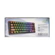Tastatura gaming mecanica Redragon Fizz transparenta iluminare RGB switch-uri transparente