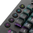 Tastatura gaming mecanica Bluetooth cu fir si wireless Redragon Horus neagra iluminare RGB switch-uri rosii