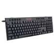 Tastatura gaming mecanica Bluetooth cu fir si wireless Redragon Horus neagra iluminare RGB switch-uri rosii