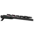 Tastatura gaming mecanica Bluetooth cu fir si wireless Redragon Horus neagra iluminare RGB switch-uri rosii