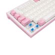 Redragon Hades Mechanical Keyboard White Pink