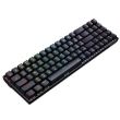 Tastatura gaming mecanica Bluetooth cu si fara fir Redragon Zed Pro neagra iluminare RGB
