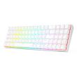 Redragon Zed PRO White Mechanical Keyboard Brown Switch