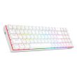 Redragon Zed PRO White Mechanical Keyboard Brown Switch