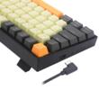 Tastatura gaming mecanica Bluetooth cu si fara fir Redragon Phantom neagra iluminare RGB