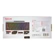 Tastatura gaming mecanica Redragon Dragonborn neagra iluminare RGB switch-uri rosii