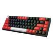 Tastatura gaming mecanica Redragon Castor Pro neagra iluminare RGB switch-uri rosii