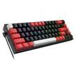 Tastatura gaming mecanica Redragon Castor Pro neagra iluminare RGB switch-uri rosii