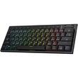 Tastatura gaming mecanica Bluetooth cu fir si wireless Redragon Horus Mini PRO neagra iluminare RGB