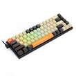 Tastatura gaming mecanica Redragon Ryze alba cu gri iluminare RGB switch-uri rosii