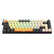 Tastatura gaming mecanica Redragon Ryze alba cu gri iluminare RGB switch-uri rosii