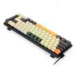 Tastatura gaming mecanica Redragon Ryze alba cu gri iluminare RGB switch-uri rosii