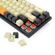 Tastatura gaming mecanica Redragon Ryze alba cu gri iluminare RGB switch-uri rosii